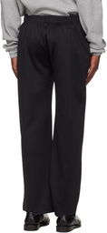 VETEMENTS Black Cut-Up Athletic Sweatpants