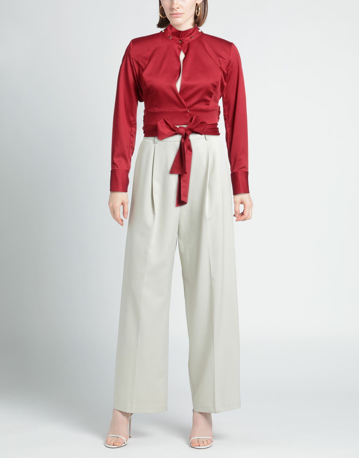 Elisabetta Franchi Womens Shirt Brick