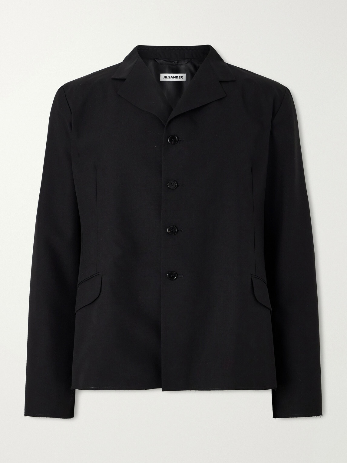 Jil Sander - Virgin Wool Jacket - Black