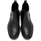 Valentino Black Valentino Garavani Rockstud Beatle Chelsea Boots