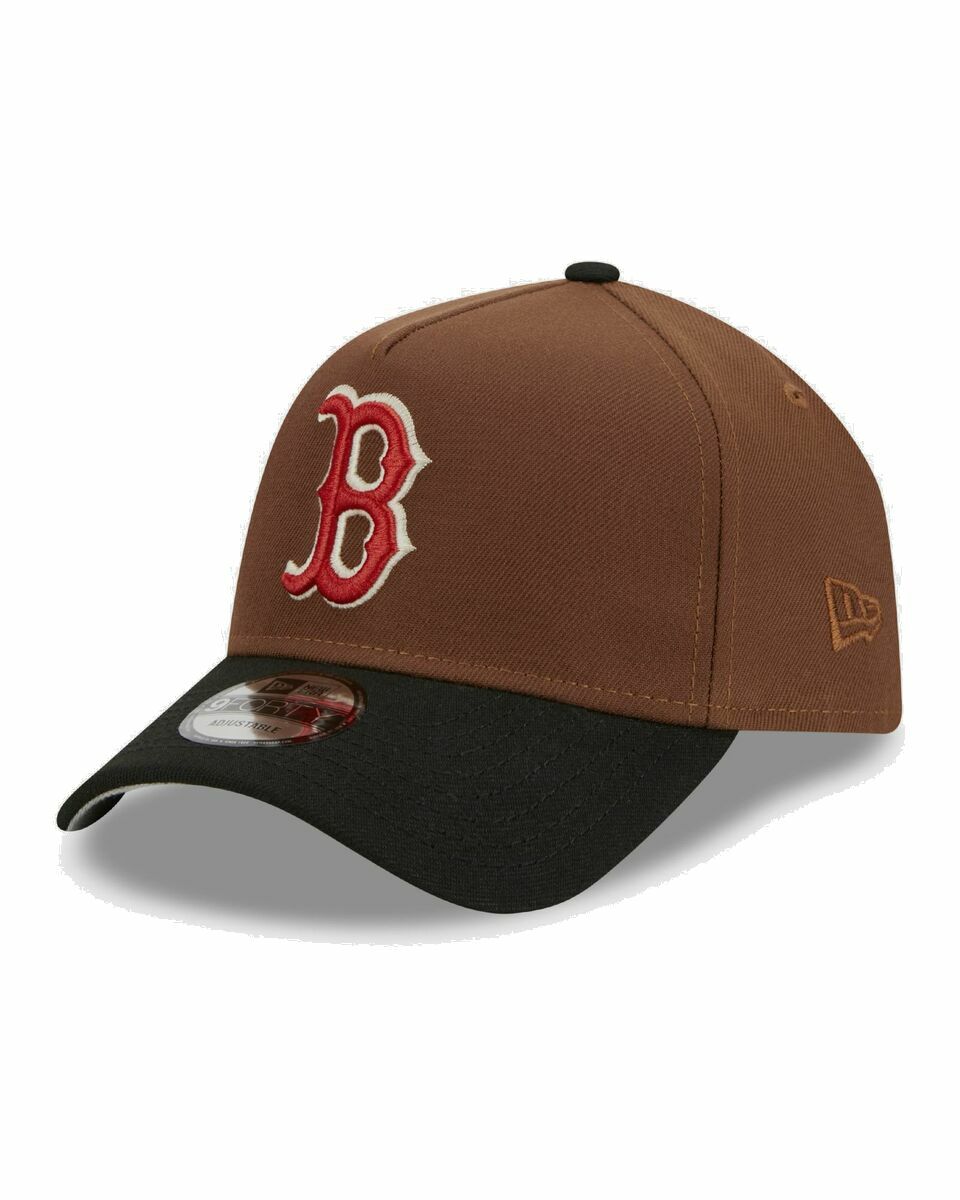 Photo: New Era Boston Red Sox Harvest 940 Af Cap Brown - Mens - Caps