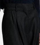Blazé Milano Fox wool straight pants
