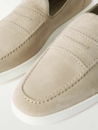 Church's - Peebles Suede Loafers - Neutrals