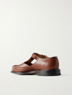 J.M. Weston - Salomé Leather Mary Jane Sandals - Brown
