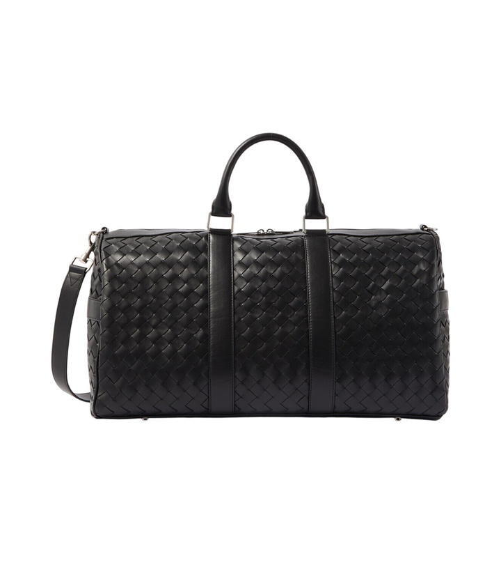 Photo: Bottega Veneta Intrecciato leather duffel bag
