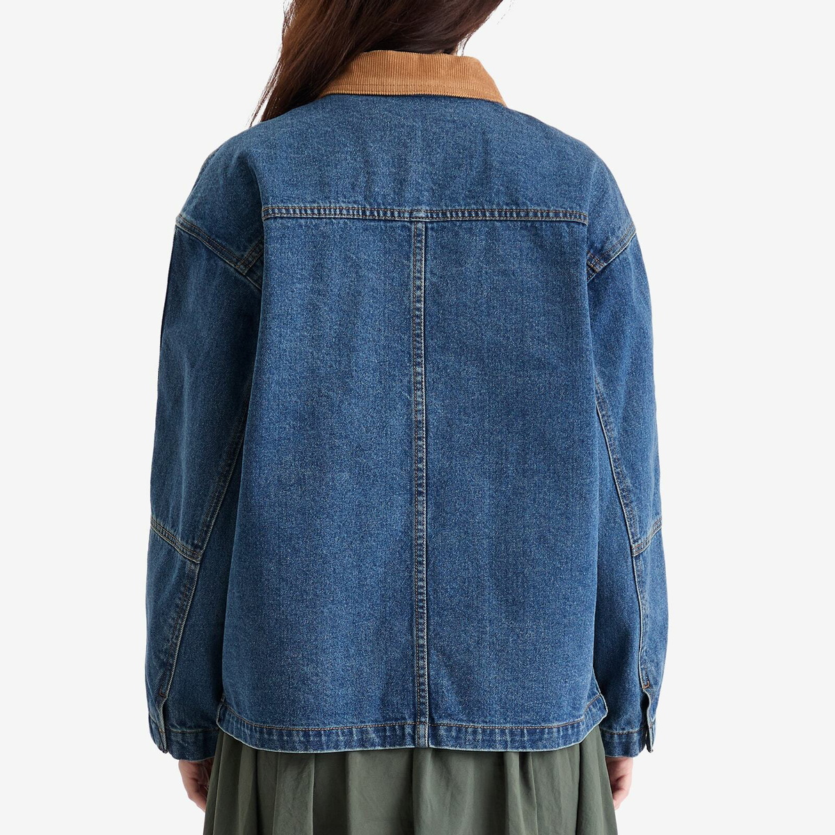 Dunst ♥ for WOMEN UNISEX VINTAGE WORK DENIM JACKET DUNST Women's Unisex Vintage Denim Work Jacket in Classic