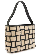 ST. Agni Woven Mini Canvas Tote - White - One Size