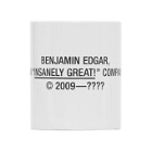 Benjamin Edgar SSENSE Exclusive White Insanely Great Mug
