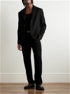 Missoni - Silm-Fit Chevron-Jacquard Cotton Suit Jacket - Black