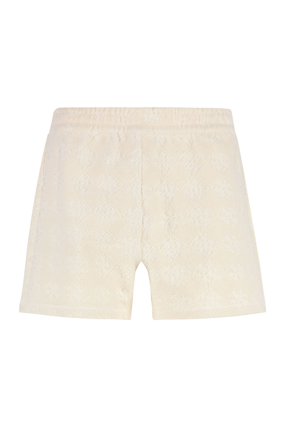 TORY BURCH Printed Linen Camp Shorts Tory Burch