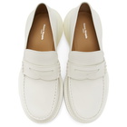 Maison Margiela White Airbag Loafers