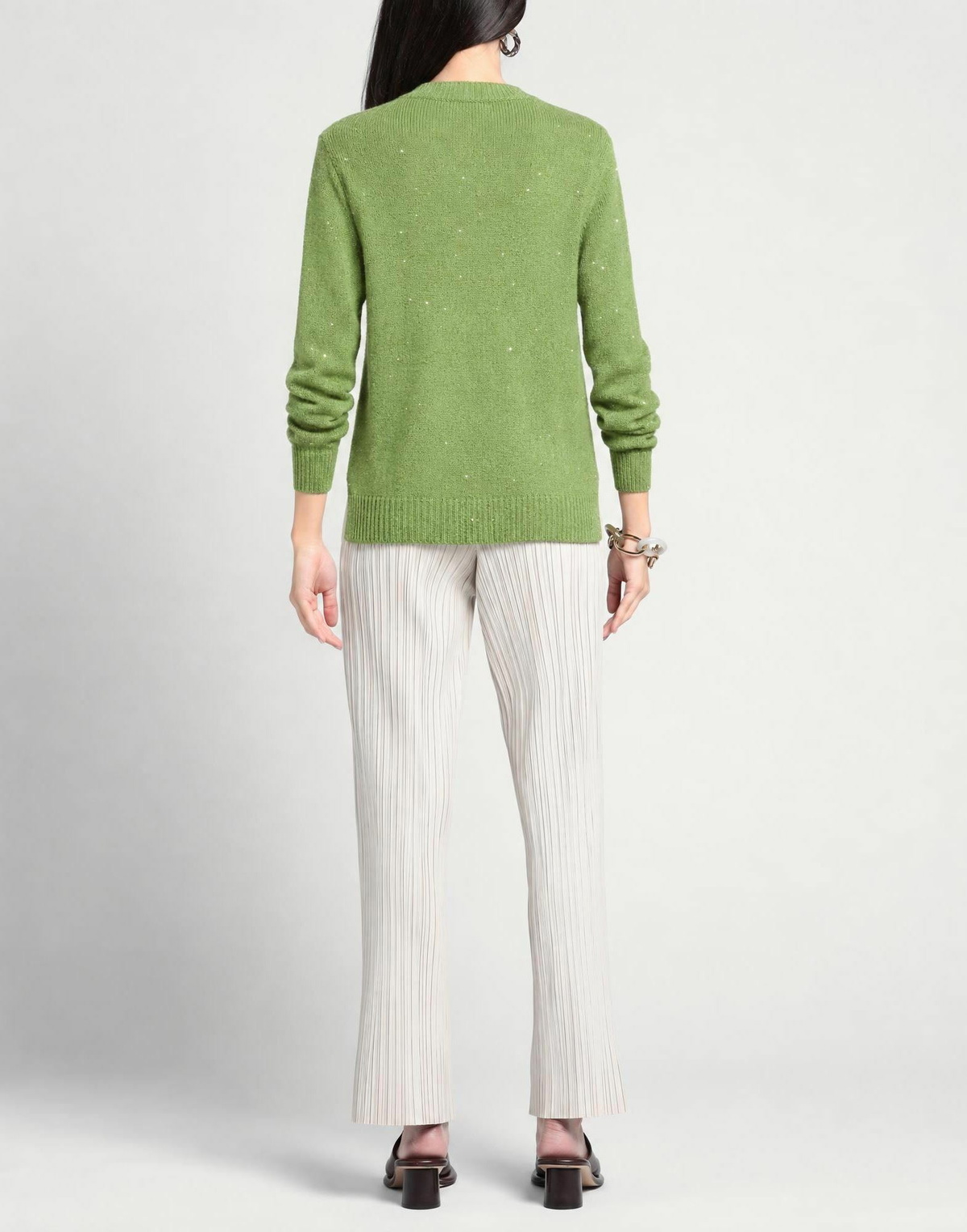 Kate Womens Cardigan in Green