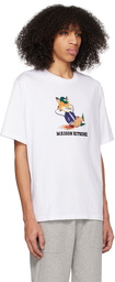 Maison Kitsuné White Dressed Fox Easy T-Shirt