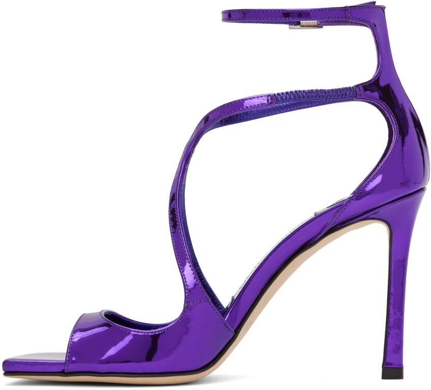 Jimmy Choo Purple Azia 95 Heeled Sandals Jimmy Choo