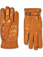 Hestra - Jake Wool-Lined Leather Gloves - Brown