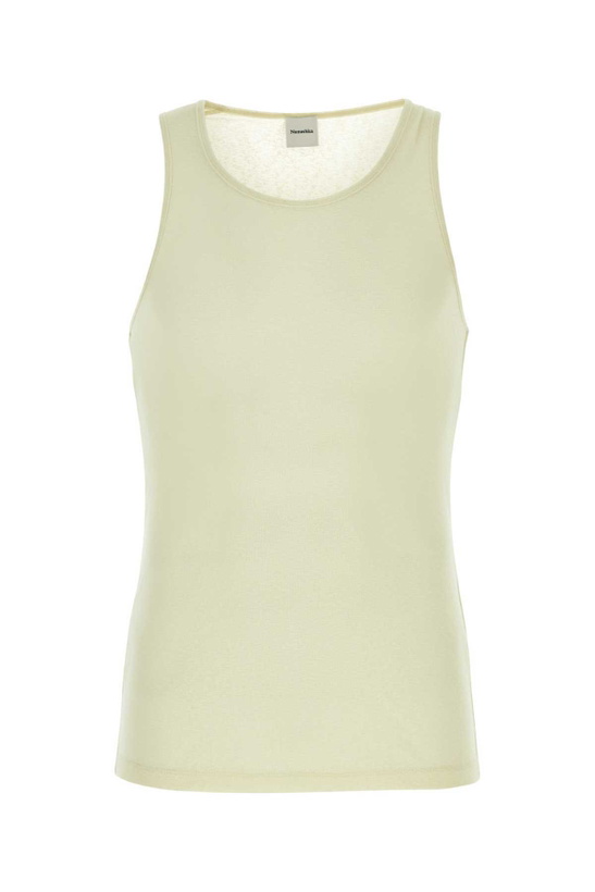 Photo: Nanushka Ivory Polyester Levon Tank Top