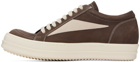 Rick Owens Brown Porterville Vintage Sneaks Sneakers