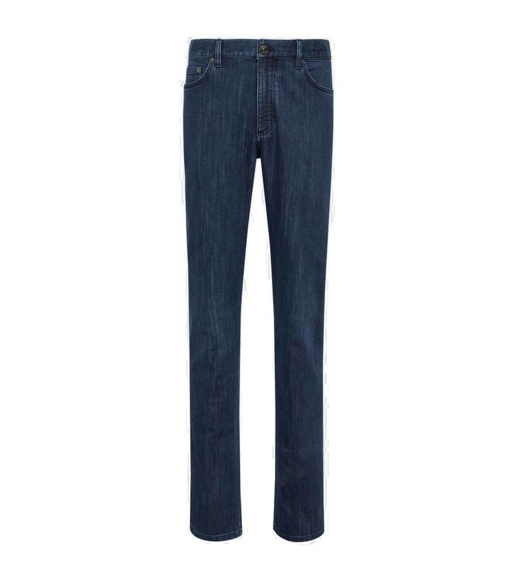 Photo: Zegna Mid-rise slim jeans