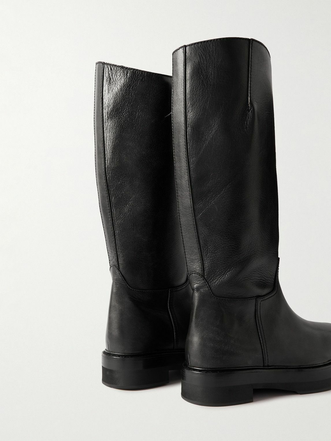 Enfants Riches Déprimés - Leather Biker Boots - Gray Enfants