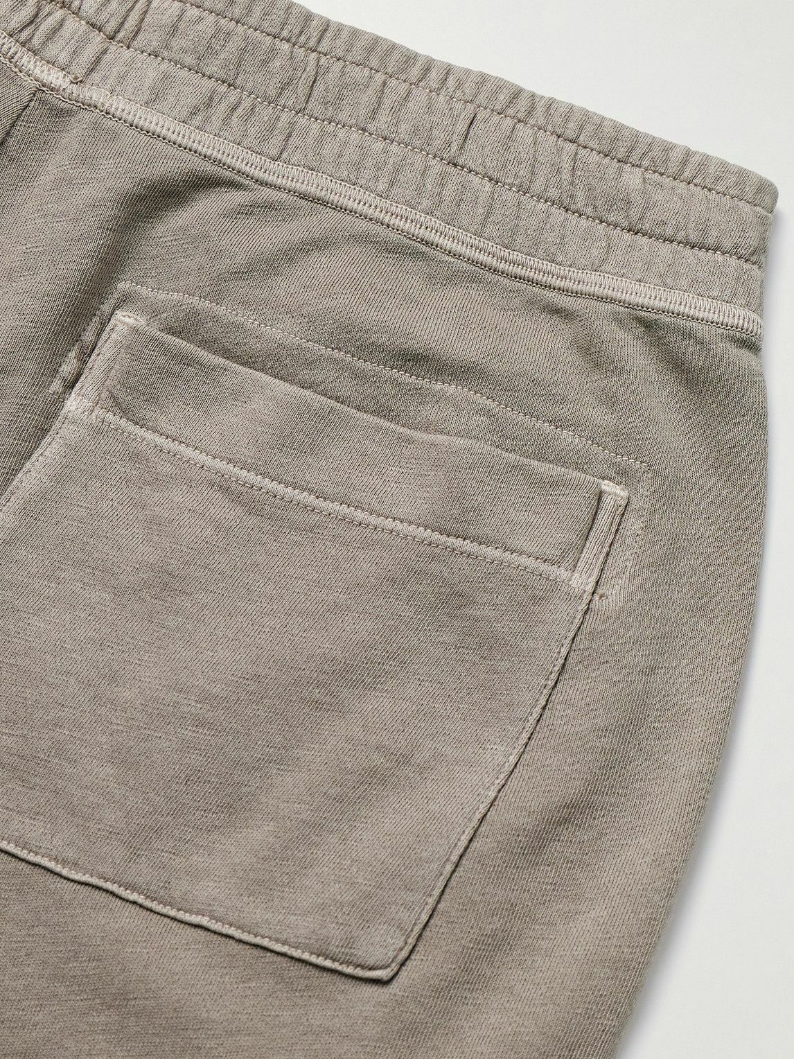 James Perse - Straight-Leg Cotton-Jersey Sweatpants - Gray