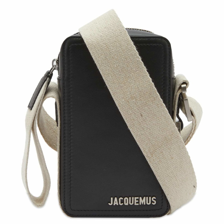Photo: Jacquemus Men's La Cuerda Vertical Cross Body Bag in Black