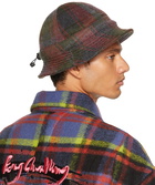 Rassvet Red & Khaki Flannel Bucket Hat