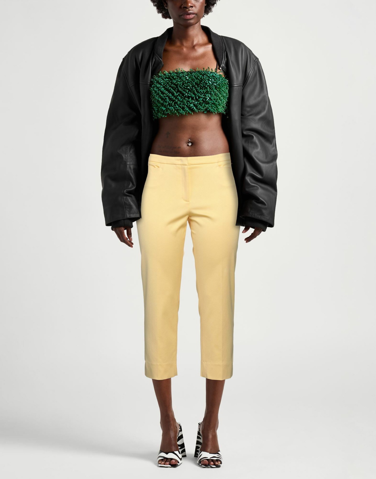 Peserico Womens Pants in Yellow