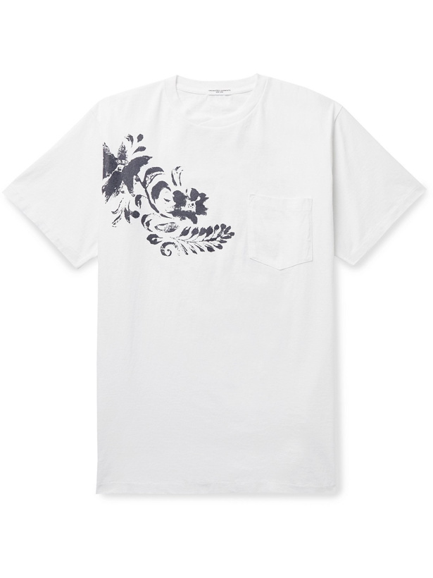 Photo: Engineered Garments - Printed Cotton-Jersey T-Shirt - White