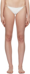 La Perla White Signature Bikini