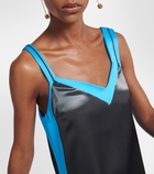 Loewe Printed duchesse satin minidress