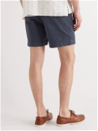 Alex Mill - Mercer Straight-Leg Cotton-Blend Twill Chino Shorts - Blue