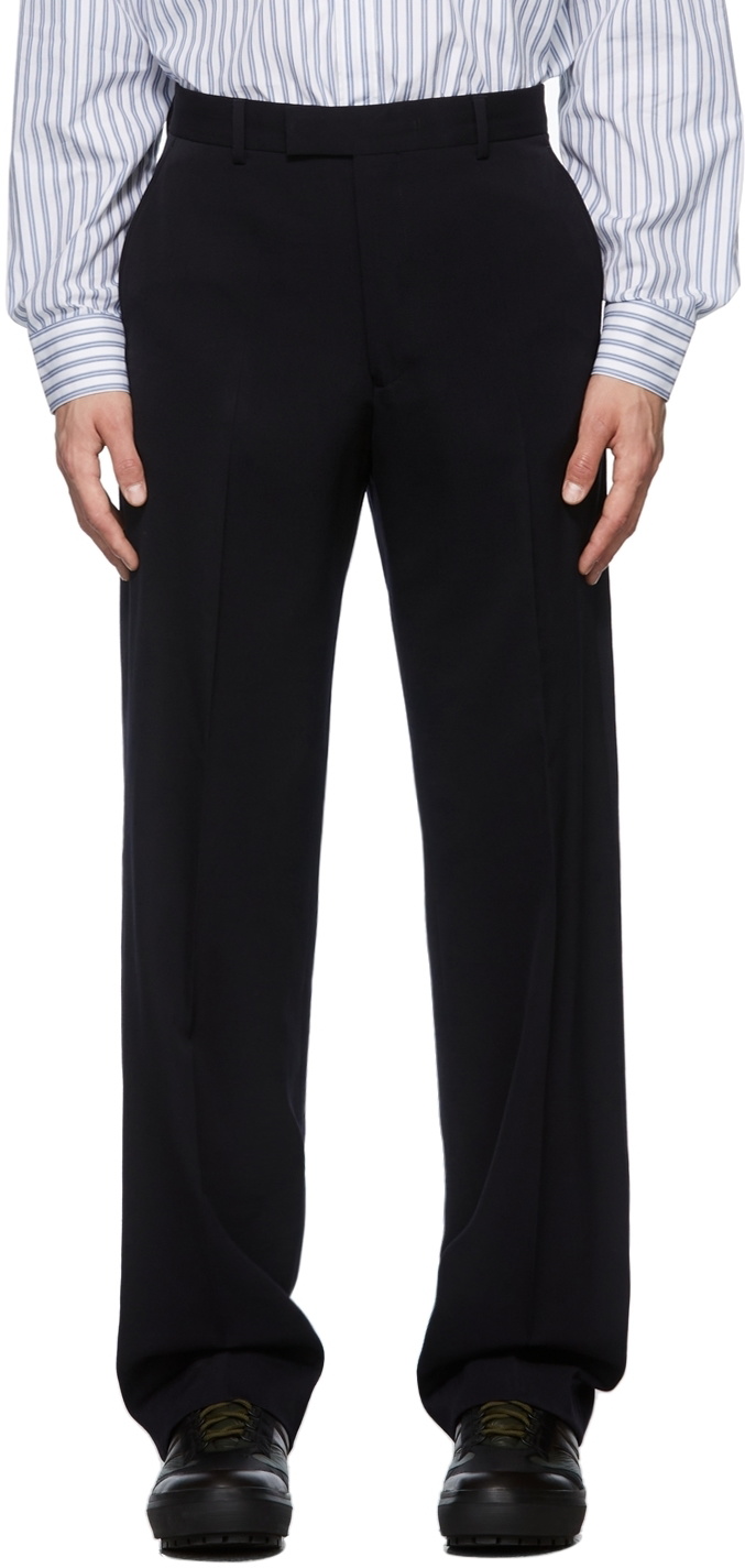 Dries Van Noten Gabardine Pinnet Trousers Dries Van Noten