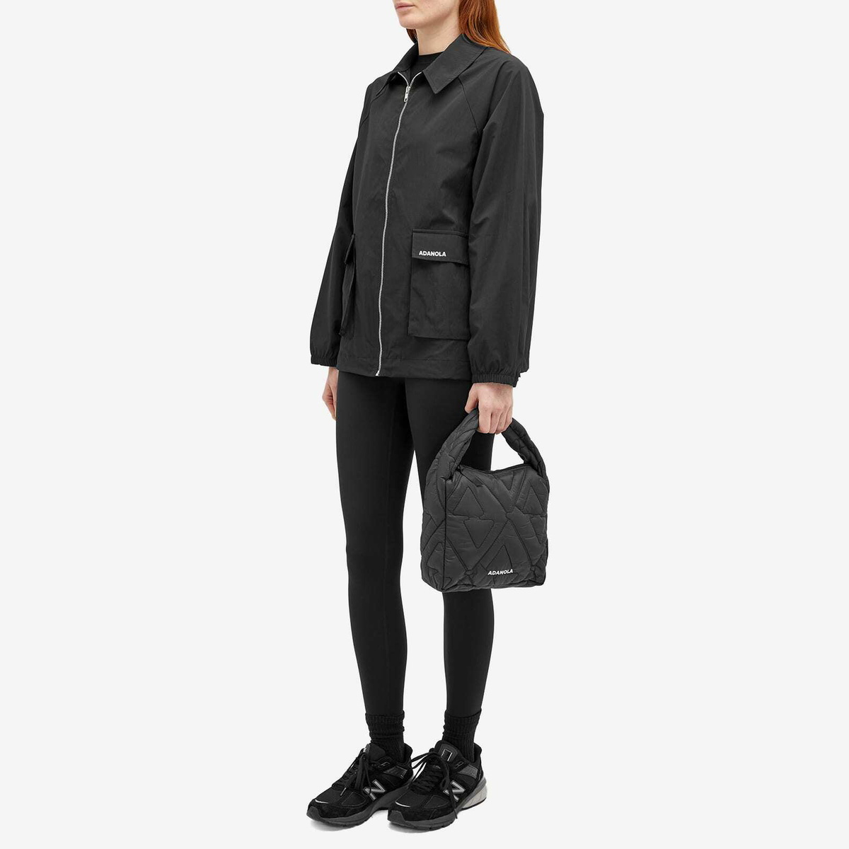 Adanola Women's Quilted Mini Bag in Black