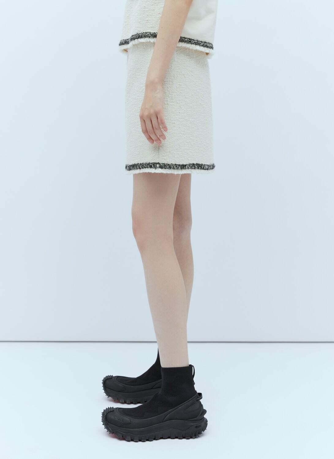 Moncler Tweed Mini Skirt