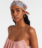 Zimmermann Printed silk head wrap