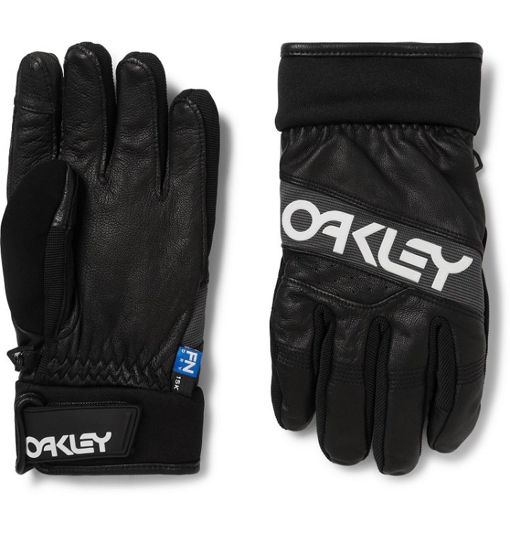 Photo: Oakley - Factory Winter 2 FN Dry and Leather Gloves - Black