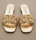 Jimmy Choo Chara woven slides