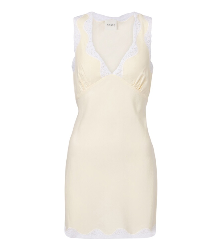 Photo: Posse Tabitha embroidered minidress