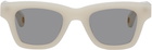 Jacquemus Beige Le Raphia 'Les Lunettes Nocio' Sunglasses