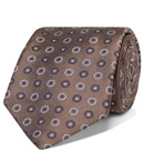Turnbull & Asser - 8cm Silk-Jacquard Tie - Brown