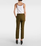 Gucci GG Canvas cotton-blend bootcut pants