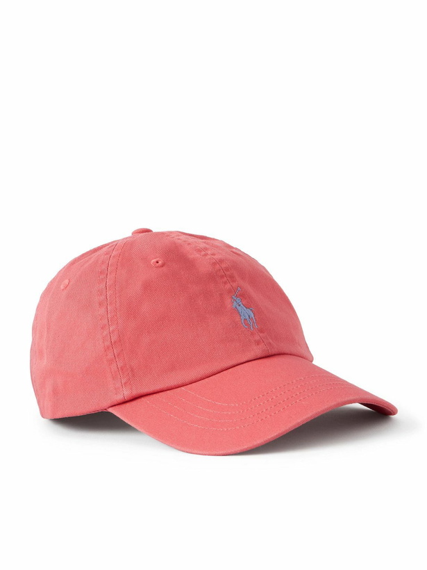 Photo: Polo Ralph Lauren - Logo-Embroidered Cotton-Canvas Baseball Cap