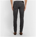 Belstaff - Skinny-Fit Panelled Stretch-Denim Jeans - Men - Gray