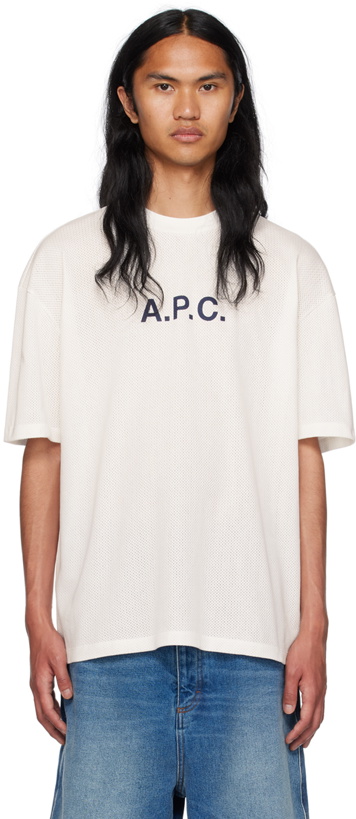 Photo: A.P.C. White Moran T-Shirt