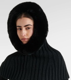 Goldbergh Naomi faux fur-trimmed hood