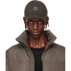 Rick Owens Moncler + Rick Owens Brown Baseball Hat