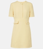 Valentino Crepe Couture VGold minidress
