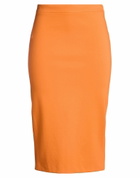 Jucca Womens Midi skirt in Orange