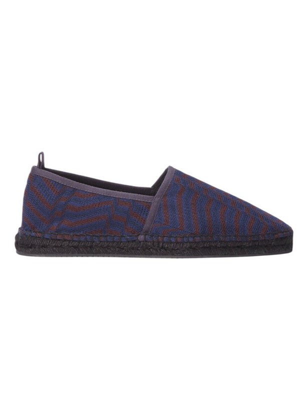 Photo: Missoni - Espadrilles with zig zag texture, Men, Multicoloured
