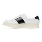 Tom Ford White and Black Bannister Sneakers